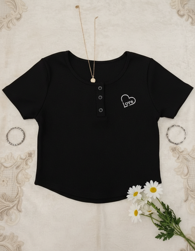 کراپ کبریتی LOVE 😍 ساده ولی فوقالعاده شیک ✨