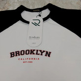 تیشرت زنانه نخ پنبه مدل BROOKLYN دو رنگ