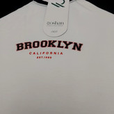تیشرت زنانه نخ پنبه مدل BROOKLYN دو رنگ